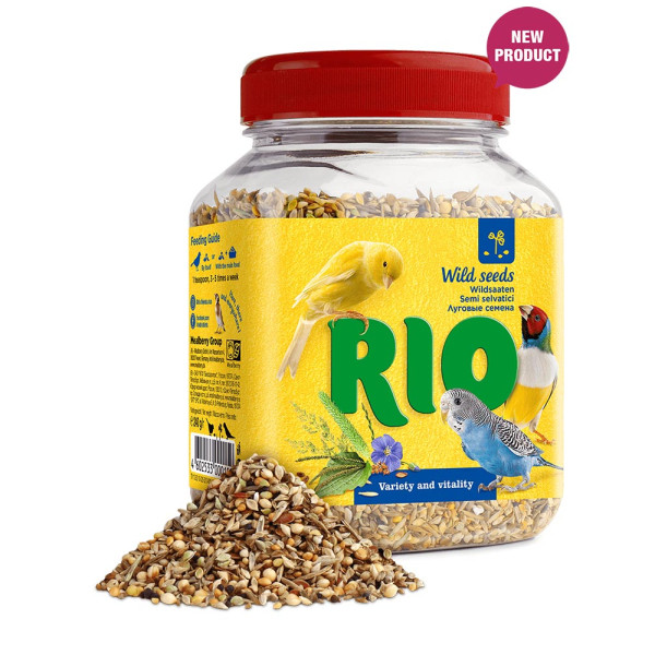 RIO Wild seeds mix (Луговые семена) 240 г Лакомство для всех видов птиц